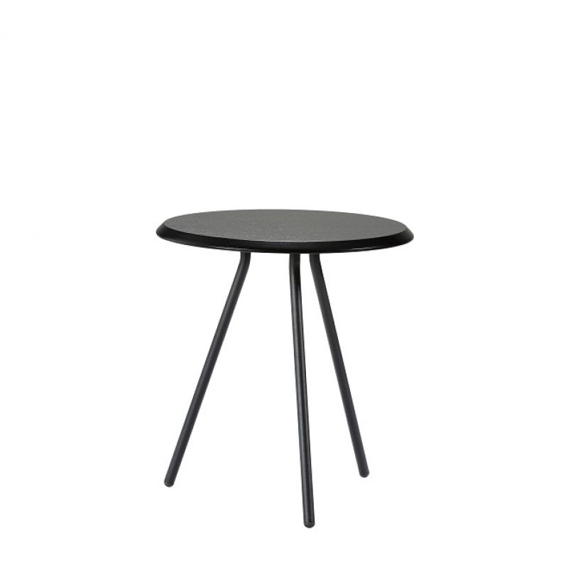 Soround Side Table Table d´appoint Ø 45 cm Woud noir 49 cm